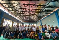 BERFOTO - Sekdaprov Kalsel M Syarifuddin saat mengunjungi NPCI Kalsel. (Foto: istimewa)