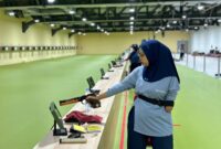 MEMBIDIK - Atlet para menembak Kalsel. (Foto: istimewa)