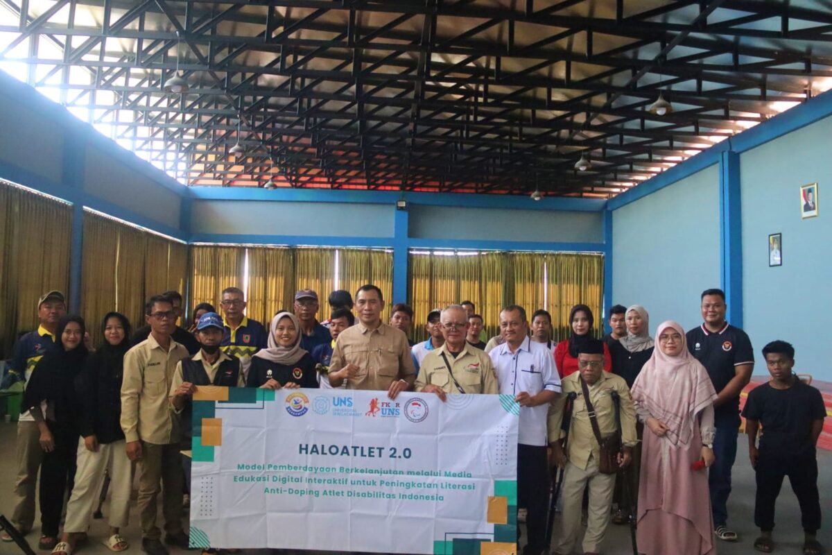 SOSIALISASI - Kegiatan implementasi media digital untuk edukasi pencegahan doping atlet. (Foto: NPCI Kalsel)