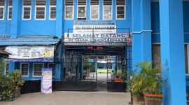 SUASANA - SMAN 2 Banjarmasin tampak depan. (Foto: istimewa)