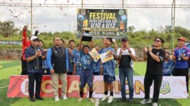 SELEBRASI - Pesepakbola usia dini Kalsel yang akan mewakili Banua di ajang nasional.(Foto: istimewa)