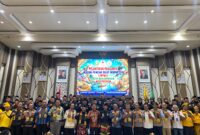RESMI - Pengkot IPSI Banjarmasin usai dilantik. (Foto: MGS)