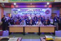 MUSDA INKANAS - H. M. Hamzah Noor kembali dipercaya memimpin Institut Karate-Do Nasional (INKANAS) Kalimantan Selatan setelah terpilih secara aklamasi sebagai Ketua Umum periode 2026–2030 pada Musyawarah Daerah (Musda) V INKANAS Kalimantan Selatan yang digelar di Kantor PWI Kalimantan Selatan, Banjarmasin, 1–2 Agustus 2026. (Foto: istimewa)