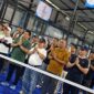 RESMI DIBUKA - Kejuaraan padel antar-SKPD resmi dibuka oleh Asisten Perekonomian dan Pembangunan Setda Provinsi Kalsel, Ariadi Noor. (Foto: MGS)