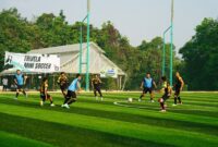 Turnamen Mini Soccer Piala Bupati Cup 2026 di Lapangan Trivela Mini Soccer, Kecamatan Paringin Selatan. Foto : istimewa