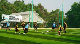Turnamen Mini Soccer Piala Bupati Cup 2026 di Lapangan Trivela Mini Soccer, Kecamatan Paringin Selatan. Foto : istimewa