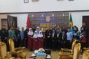 Atlet pelajar Banjarmasin yang akan mewakili Kalsel pada ajang O2SN 2026 di Jakarta melakukan audiensi dengan Pemko Banjarbaru. Foto : Istimewa